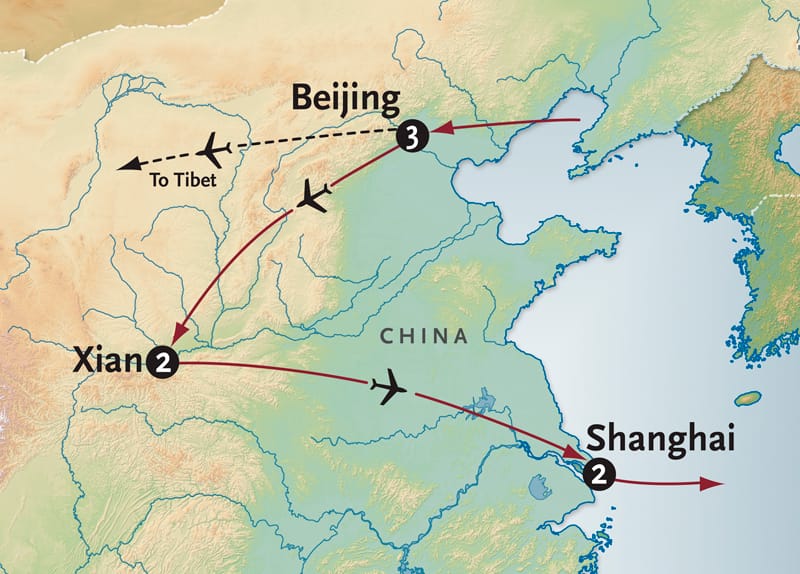 china itinerary 7 days