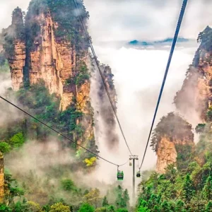 4 Days Zhangjiajie Natural Tour with Glass Bridge & Tianmen Mountain