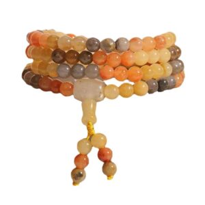 Natural Xinjiang Hotan Golden Silk Jade Multi-Strand Bracelet – A Wearable Piece of Silk Road Elegance