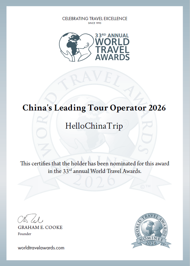 HelloChinaTrip Nominated for China's Leading Tour Operator 2026 at World Travel Awards